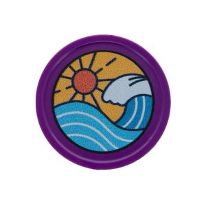 Tiskan žeton iz reciklirane plastike